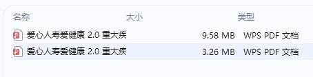 爱心人寿爱健康2.0重大疾病保险青春版条款费率.rar
