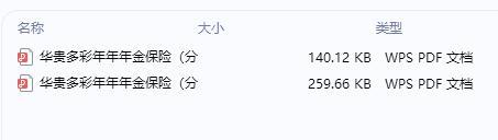 华贵多彩年年年金保险分红型条款费率.rar