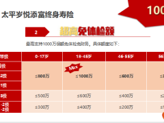 太平岁悦添富终身寿险产品运营规则13页.pptx