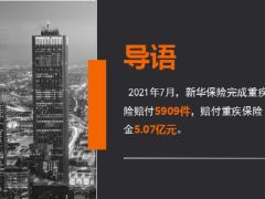 新华保险2021年7月十大重疾险赔案13页.ppt