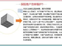 保险客户维护攻略大全技巧及方法23页.pptx
