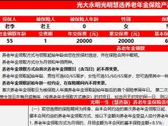 光大永明光明慧选养老年金计划书.xlsx