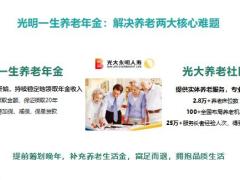 光大永明人寿光明一生养老年金保险产品背景解析投保保全规则案例22页.pptx