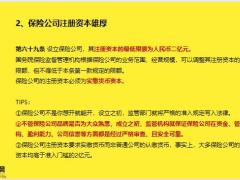 保险公司的安全性两大准入保障三大经营保障四项资金制度一个常识21页.pptx