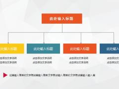 动态黄橙蓝工作总结PPT模板36页.pptx