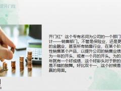 保险行业内的开门红19页.pptx