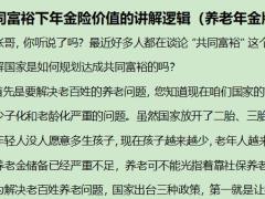 共同富裕下年金险价值的讲解逻辑养老金版1页.docx