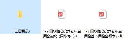 国华随心投养老年金保险条款费率.rar