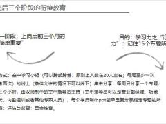 卓越新人上岗后一年的衔接教育16页.pptx