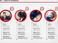 动态灰红色简洁实用商业融资计划书PPT模板40页.pptx