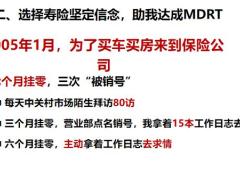 保险精英分享目标百分之百脱颖而出达成MDRT实现从业目标18页.pptx