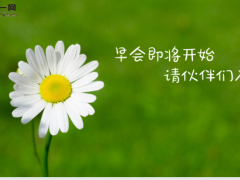 春天绿色生机早会模板流程10页.ppt
