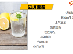 2022保险公司迎新早会流程14页.ppt