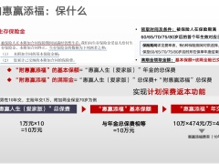 泰康附加惠赢添福两全保险产品解析16页.pptx