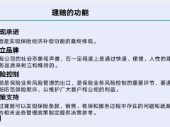 理赔的定义分类功用流程介绍项目及申请材料33页.pptx
