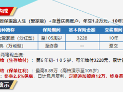 泰康爱家定制经典财富养老子教版保险产品简易计划书4页.pptx