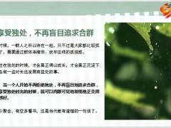 每日正能量一个人处于上升期的5种表现10页.pptx