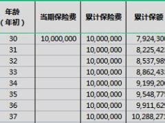 幸福人寿福瑞传承终身寿险演示表自动计划书.xlsx