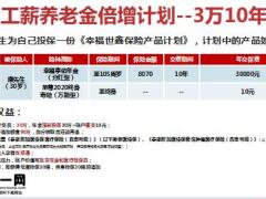 泰康银保幸福世鑫保险产品计划幸福加计划账户案例计划书30页.pptx