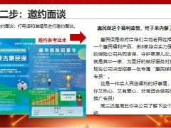 标准化增员流程招募宣传邀约面谈待遇说明会面试缴费岗前培训32页.pptx