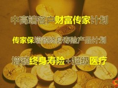 财信人寿传家保增额终身寿险产品计划概述规则险种搭配21页.pptx