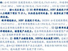 中国人寿2022中报点评新单增速转正NBV表现领先同业4页.pdf