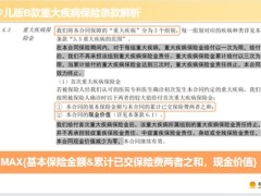 阳光保少儿版B款重大疾病保险条款解析相关说明24页.pptx