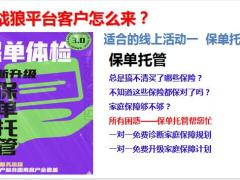 产说会操作战狼线上平台观念帐户产品促成篇国寿鑫惠赢版75页.pptx