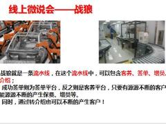 线上微说会高效互助自展战狼团运作流程三步走33页.pptx