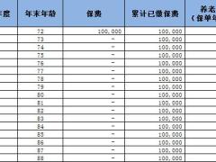 建信尊享延年养老年金保险试算表.xlsx