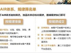 保险绩优分享AIR蓄客筛名单统一权V效率签单14页.pptx