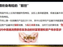新华人寿荣耀终身寿险三大精算假设开局有收入.pptx