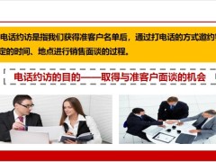 保险新人培训电话约访销售面谈促成面谈49页.pptx
