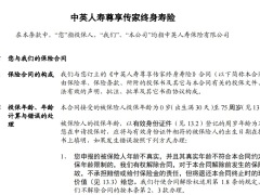 中英人寿尊享传家终身寿险条款费率.zip