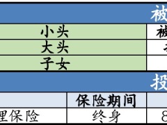 复星联合康爱一生护理保险产品计划书.xlsx
