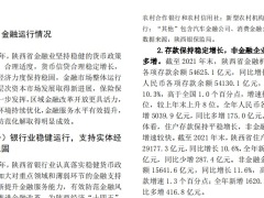 中国人民银行2022陕西省金融运行报告21页.pdf