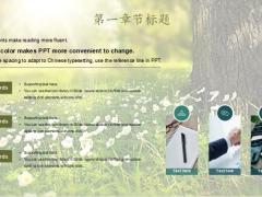 小清新工作概述暨工作计划PPT模板23页.pptx