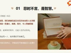 正能量人生最大的清醒悲时不言喜时不诺怒时不争13页.pptx