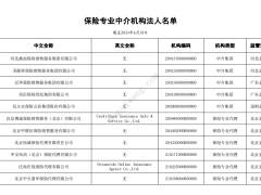 保险专业中介机构法人名单截至2024年6月末171页.pdf 