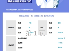 复星联合康乐一生易核版3.0重大疾病保险计划书.xlsx 