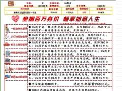 国寿百万如意行两全保险2024版利益演示表.xlsx 