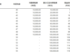 信美相互传家有道尊享版3.0终身寿险利益演示表.xlsx