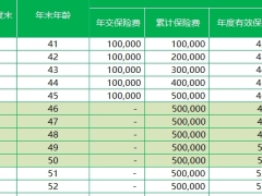 瑞泰鸿利金玺终身寿险分红型利益演示.xlsx 