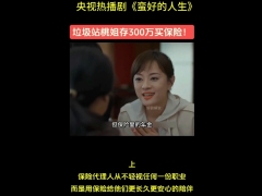 视频蛮好的人生片段垃圾站桃姐想存300万买保险.zip 