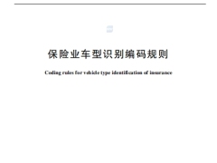 保险业车型识别编码规则11页.pdf 
