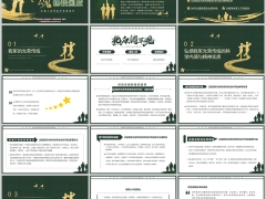 铁血军魂扬我国威PPT党政风党课PPT模板35页.pptx 