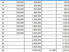 中英人壽稳得福养老年金保险分红型交清增额利益演示.xlsx 
