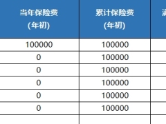 新华人寿聚福享两全保险利益演示供银行签约使用.xlsx 
