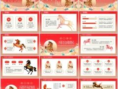 2026马年大吉工作汇报PPT模板23页.pptx 