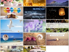 让我们一起唱这首生日快乐歌庆生早会流程模板14页.pptx 